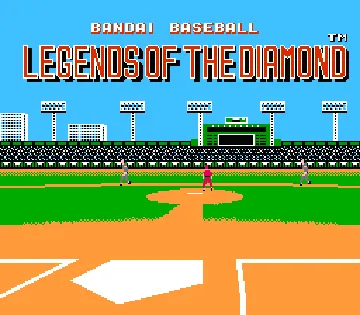 Legends of the Diamond - The Baseball Championship Game (USA) screen shot title